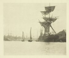 Return of the Shrimpers, 1887. Creator: Peter Henry Emerson