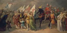 Return of Zurich Soldiers from the Battle of Dättwil, 1351, 1851