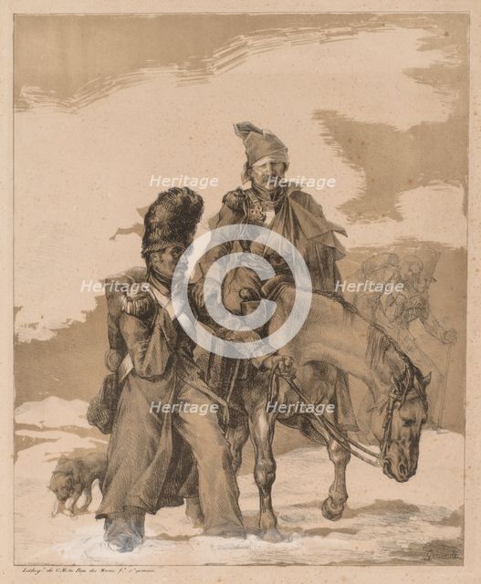 Return from Russia, c. 1818. Creator: Théodore Géricault (French, 1791-1824).