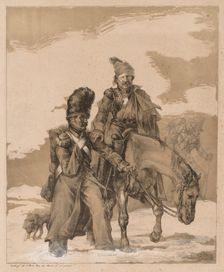 Return from Russia, c. 1818. Creator: Théodore Géricault (French, 1791-1824)