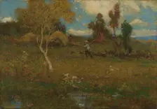 Return from the Farm, ca. 1915-1920. Creator: Elliott Daingerfield