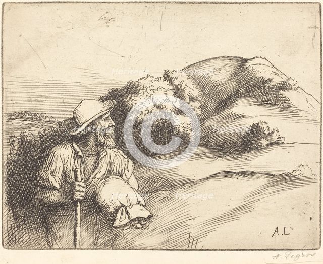 Return from the Fields (Le retour des champs). Creator: Alphonse Legros.