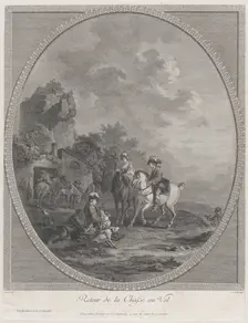 Return from the Game Hunt, 1786., 1786. Creator: Nicolas Colibert