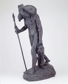 Return from the Hunt, by 1908. Creator: John J. Boyle