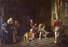 Return from the Tournament, 1881. Creator: Salvador Martínez Cubells