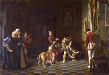 Return from the Tournament, 1881. Creator: Salvador Martínez Cubells