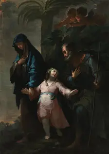 Return to Nazareth, 1735. Creator: Francesco Conti (Italian, 1681-1760)