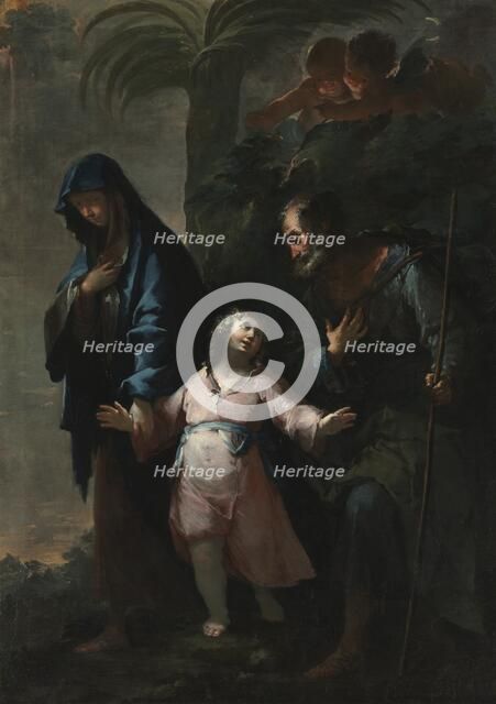 Return to Nazareth, 1735. Creator: Francesco Conti (Italian, 1681-1760).