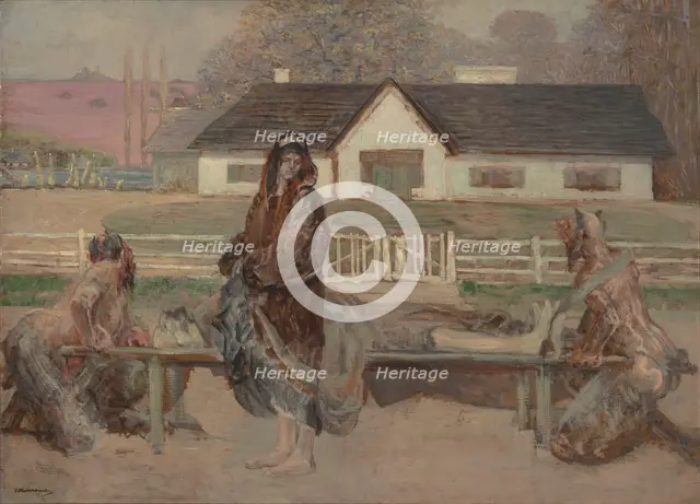 Return to his homeland, c1911. Creator: Jacek Malczewski.