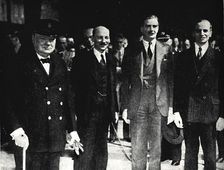 Return to London from America 27 June 1942, (1945). Creator: Unknown