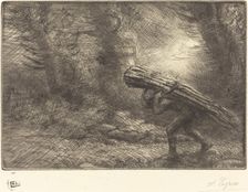 Return to the Cottage (Le retour a la chaumiere). Creator: Alphonse Legros