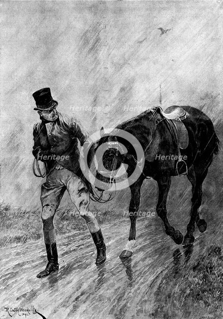Returning, 1895. Creator: Art Reproduction Company Ltd.