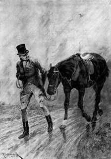 Returning, 1895. Creator: Art Reproduction Company Ltd