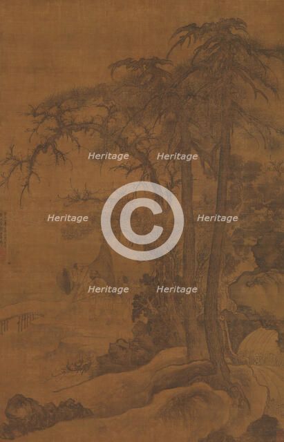 Returning Fishermen, dated 1342. Creator: Tang Di.