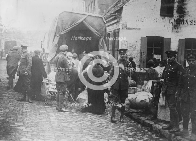 Returning French Refugees, 1918 or 1919. Creator: Bain News Service.