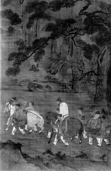 Returning from a Banquet. Creator: Unknown