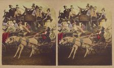Returning from the Derby. Le Retour Des Courses., about 1865. Creator: Alfred Silvester