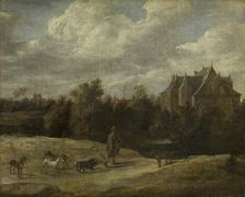 Returning from the Hunt, 1670. Creator: David Teniers II