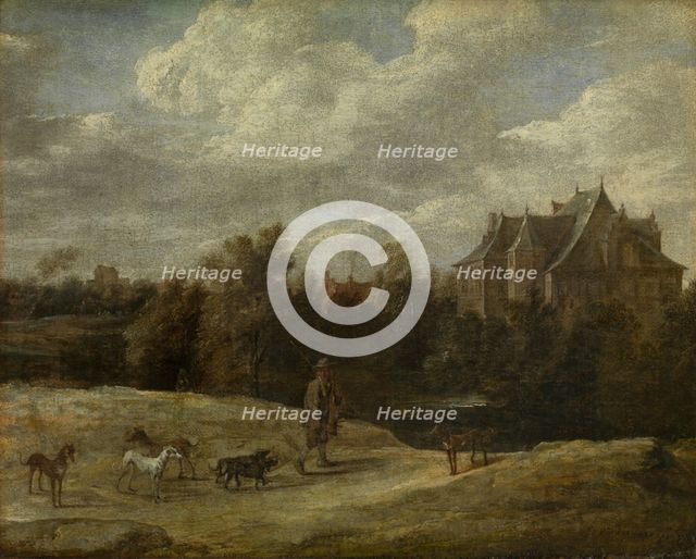 Returning from the Hunt, 1670. Creator: David Teniers II.
