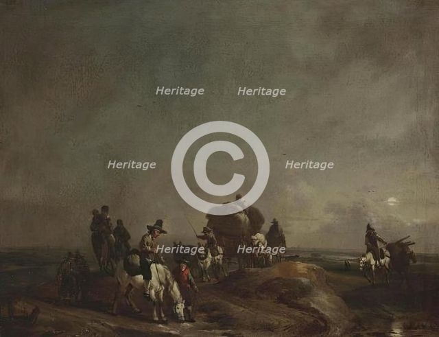 Returning from the Hay Harvest, 1731. Creator: Christian Wilhelm Ernst Dietrich.