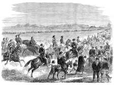 Returning from the races at Cairo, 1864. Creator: Unknown