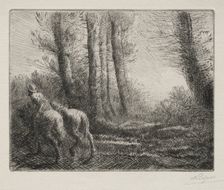 Returning from Tilling the Land. Creator: Alphonse Legros (French, 1837-1911)