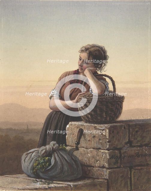 Returning Home, 19th century. Creator: Johann Georg Meyer.