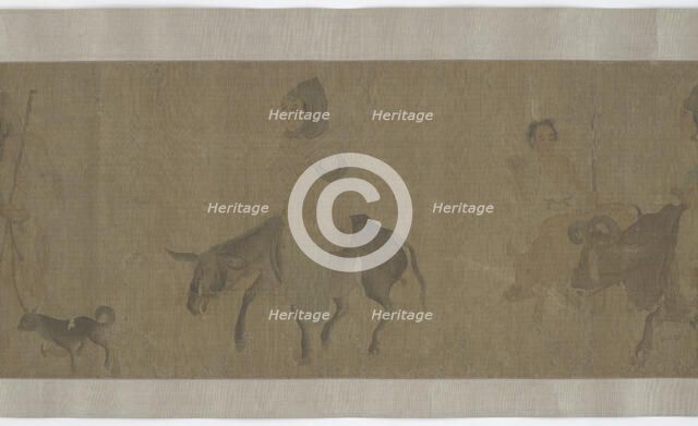 Returning Home after Harvest, Yuan or Ming dynasty, 14th-15th century. Creator: Unknown.