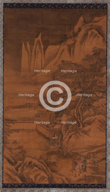 Returning Home in the Snow, Ming dynasty, 16th century. Creator: Unknown.