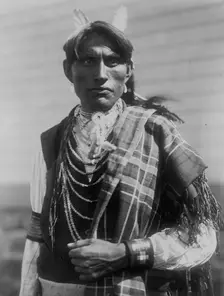 Reuben Black Boy, c1910. Creator: Edward Sheriff Curtis