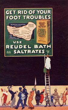 Reudel Bath Saltrates, 1910s