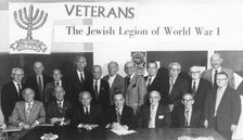 Reunion of veterans of the Jewish Legion from WWI, c1985