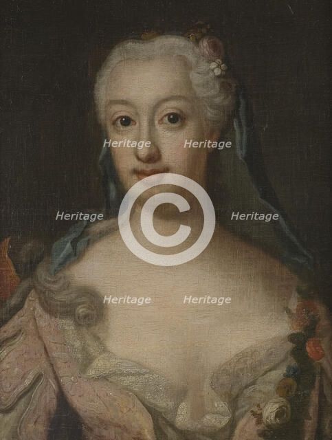 Reuterholm, unknown female member of the family, 1740. Creator: Lorens Pasch the Elder.
