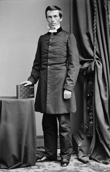 Rev. M.E. Birdsall, between 1855 and 1865. Creator: Unknown