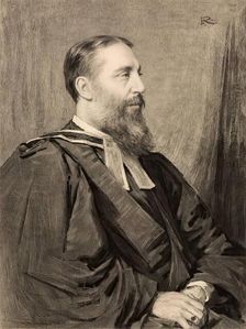 Rev. M. Mitchell, c1880s. Creator: Frederick Huth