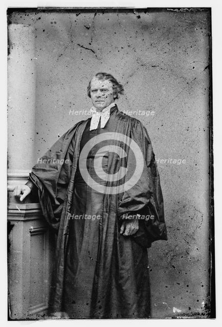 Rev. M.S. Hutton, between 1855 and 1865. Creator: Unknown.