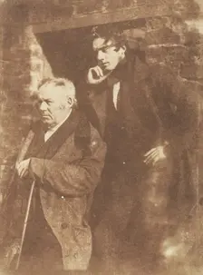 Rev. Miller and His Son Rev. Samuel Miller, 1843-47. Creators: David Octavius Hill, Robert Adamson, Hill & Adamson