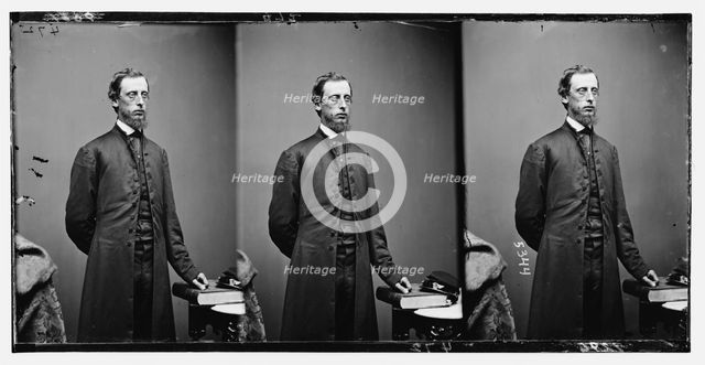 Rev. A.A. Haines, ca. 1860-1865. Creator: Unknown.