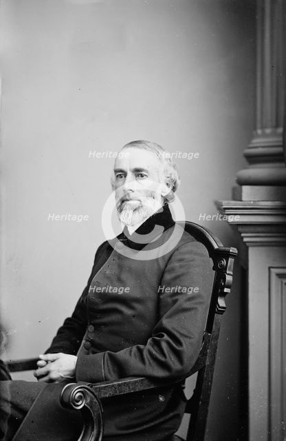 Rev. A.B. Patterson, between 1855 and 1865. Creator: Unknown.