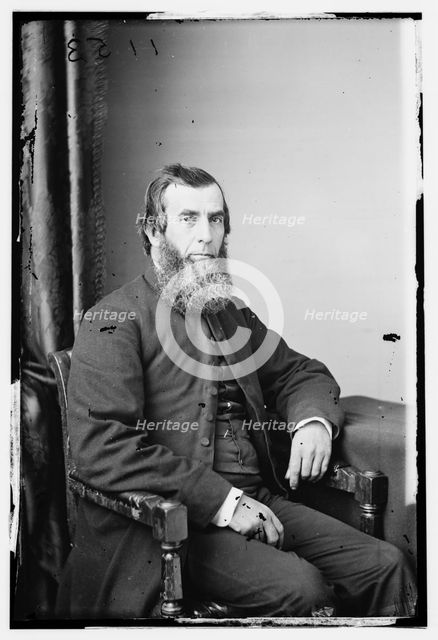 Rev. A.D. Cole, between 1855 and 1865. Creator: Unknown.