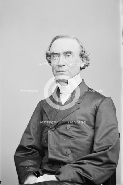 Rev. A. Hallan, between 1855 and 1865. Creator: Unknown.