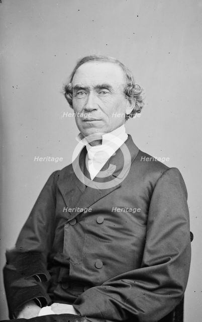 Rev. A. Hallan, between 1855 and 1865. Creator: Unknown.
