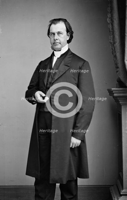Rev. Abram Newkirk Littlejohn Littlejohn, between 1855 and 1865. Creator: Unknown.