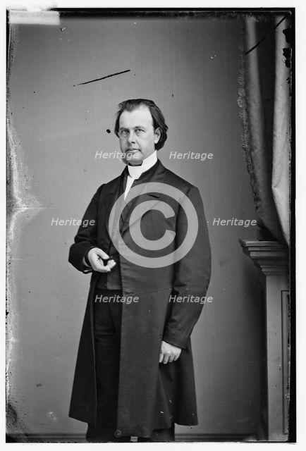 Rev. Abram Newkirk Littlejohn Littlejohn, between 1855 and 1865. Creator: Unknown.
