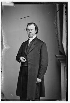 Rev. Abram Newkirk Littlejohn Littlejohn, between 1855 and 1865. Creator: Unknown