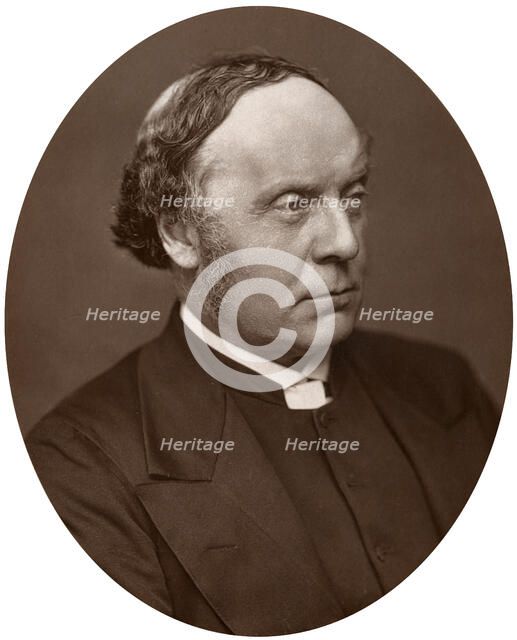 Rev Alfred Barry, DD, DCL, Principal of King's College London, 1883.Artist: Lock & Whitfield