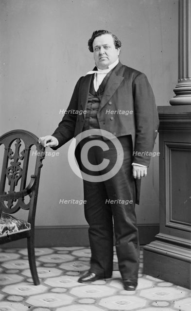 Rev. Canfield, between 1855 and 1865. Creator: Unknown.
