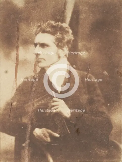 Rev. Charles John Brown, 1843-47. Creators: David Octavius Hill, Robert Adamson, Hill & Adamson.