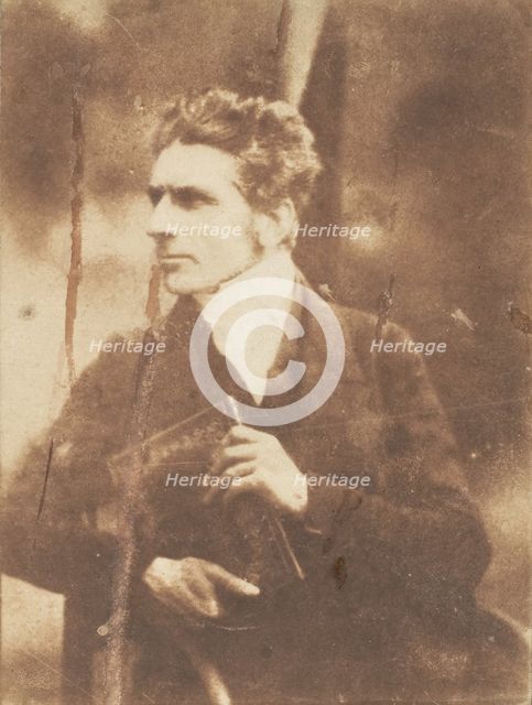 Rev. Charles John Brown, 1843-47. Creators: David Octavius Hill, Robert Adamson, Hill & Adamson.