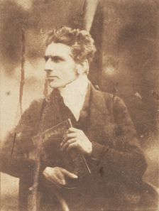 Rev. Charles John Brown, 1843-47. Creators: David Octavius Hill, Robert Adamson, Hill & Adamson